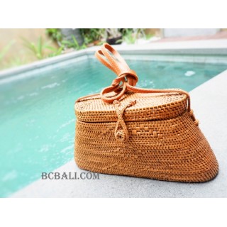 fancy modern rattan bags casual elegance